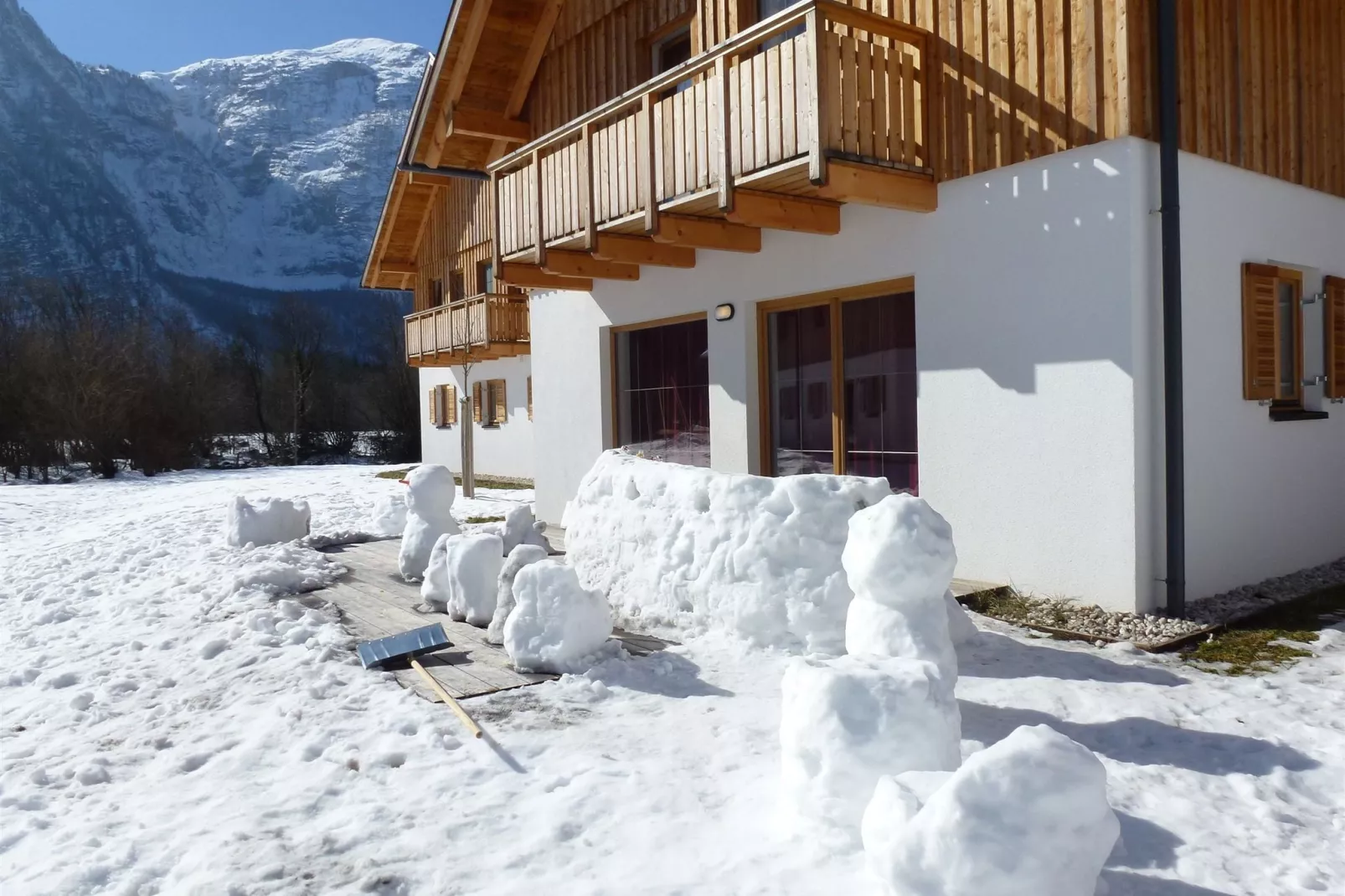 Luxery Salzkammergut Chalet E-Exterieur winter