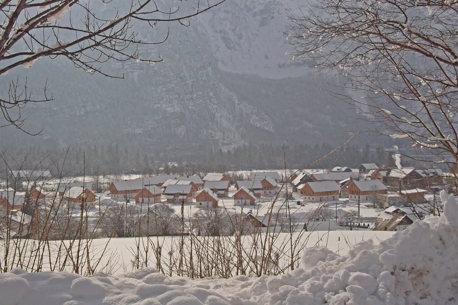 Luxery Salzkammergut Chalet E-Exterieur winter