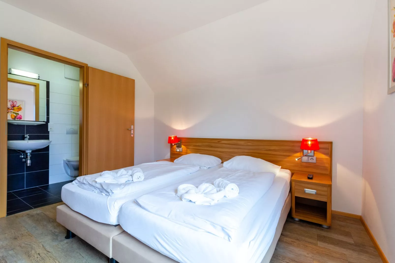 Luxery Salzkammergut Chalet E-Slaapkamer