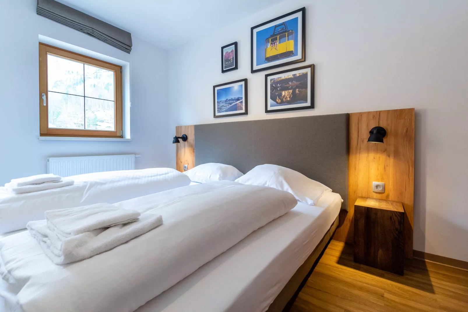 Luxery Salzkammergut Chalet H-Slaapkamer