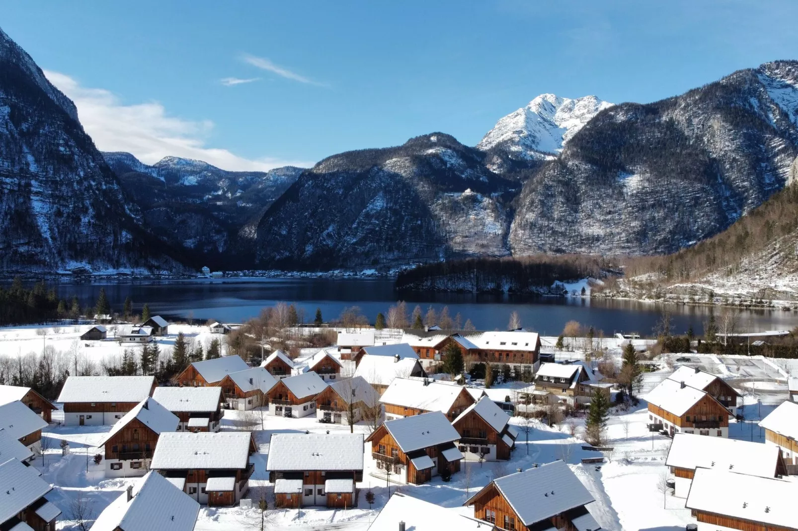 Luxery Salzkammergut Chalet H-Gebied winter 1km