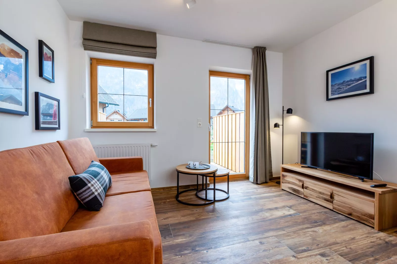 Luxery Salzkammergut Studio Comfort F-Woonkamer