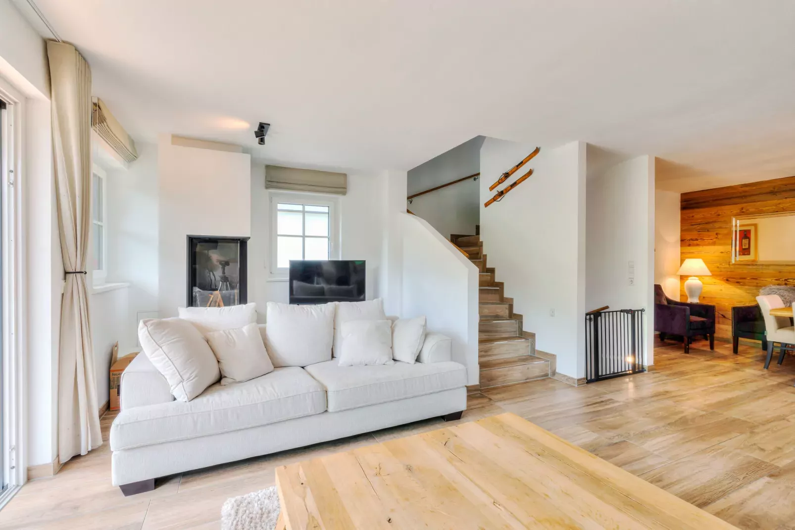Chalet Can Amper-Woonkamer
