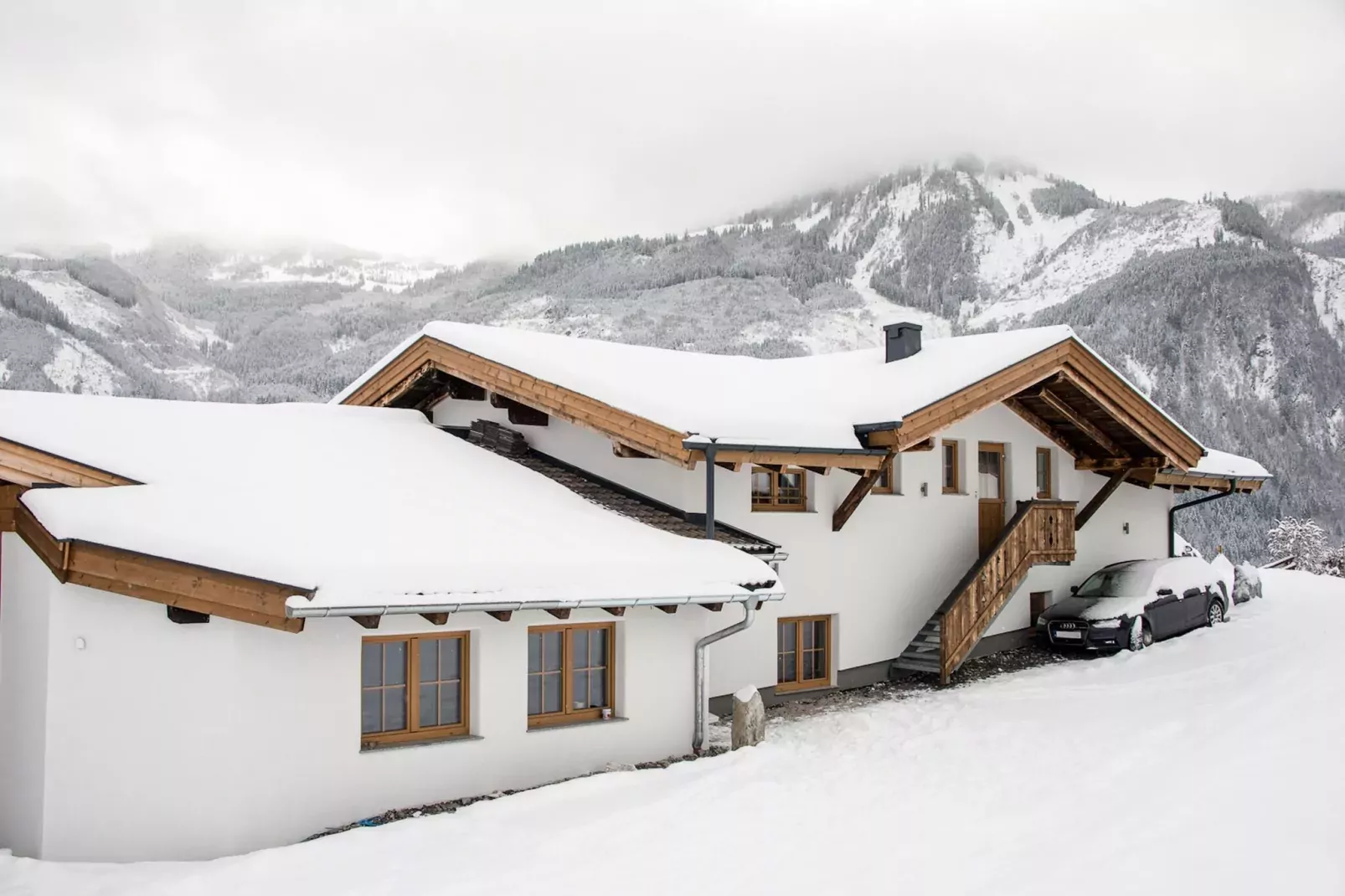 Apartment Oberaigen-Exterieur winter