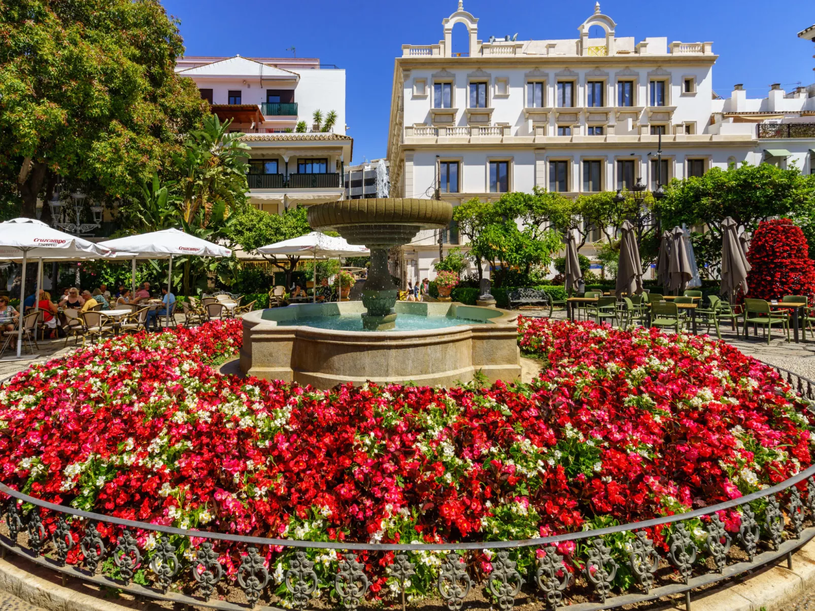 Plaza de las Flores-Omgeving