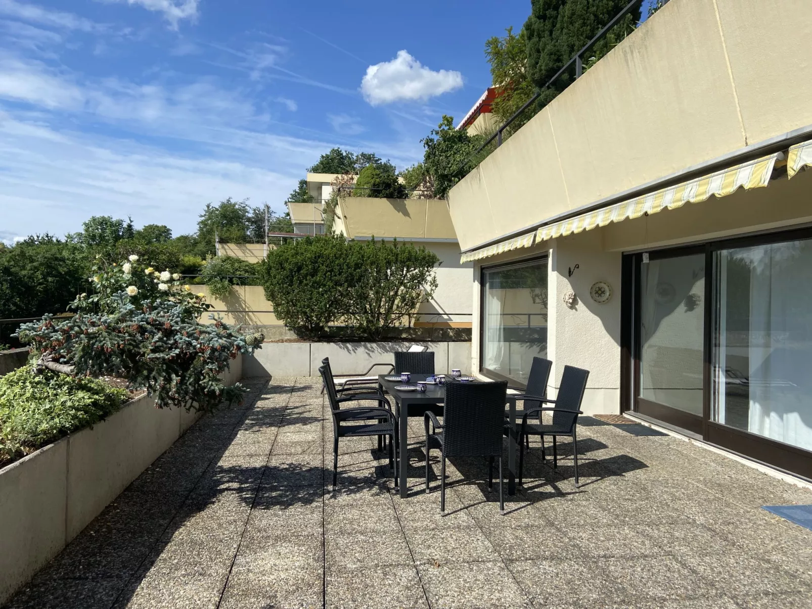 Terrassenwohnung am Kurpark-Buiten