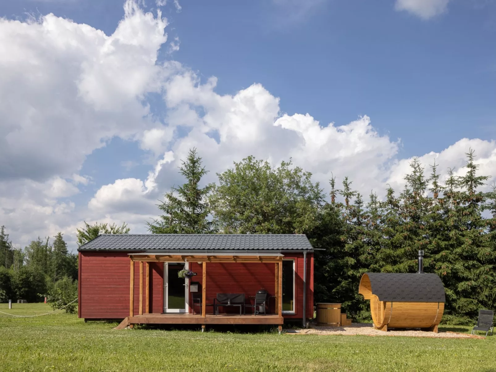 Pod Liščím kopcem 2+2 sauna-Buiten