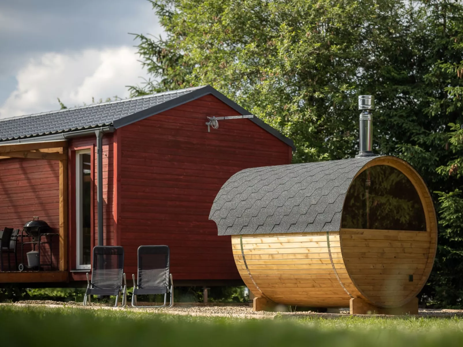 Pod Liščím kopcem 2+2 sauna-Buiten