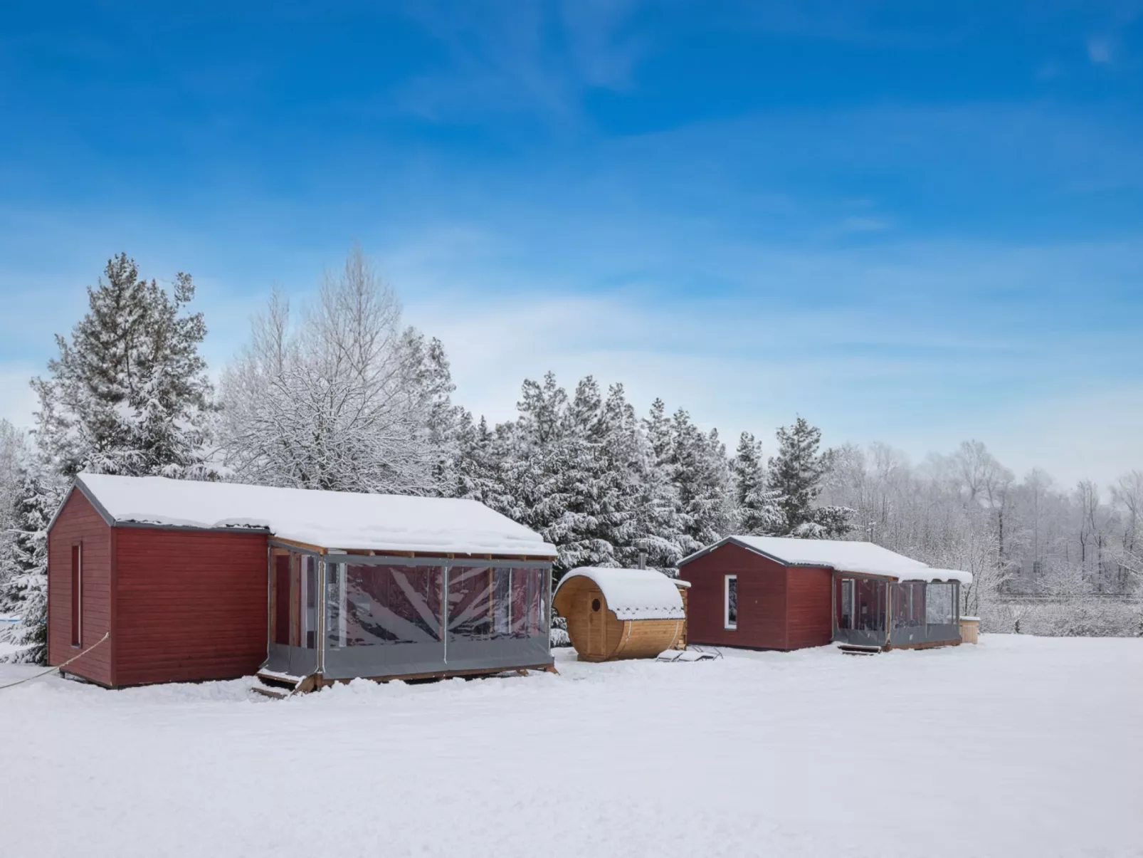 Pod Liščím kopcem 2+2 sauna-Buiten