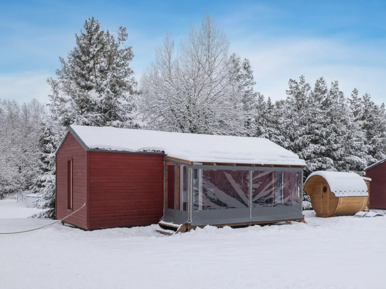 Pod Liščím kopcem 2+2 sauna-Buiten