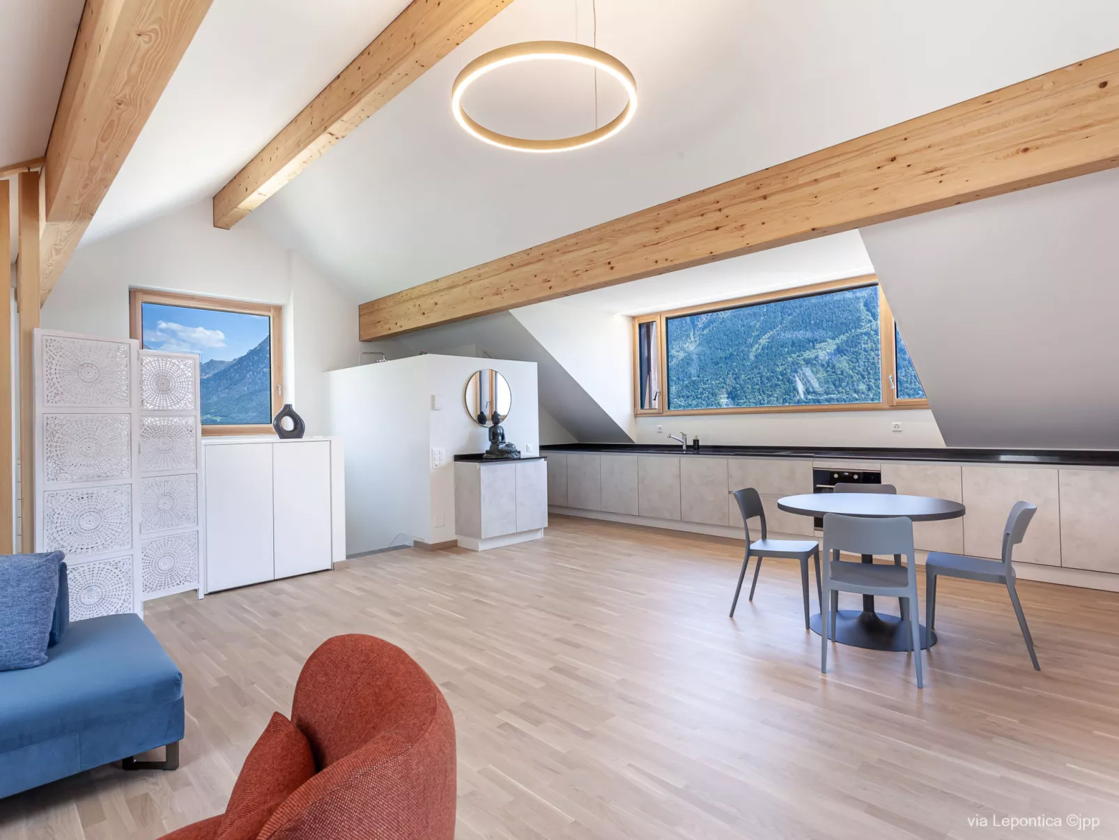 Loft Lepontica-Binnen