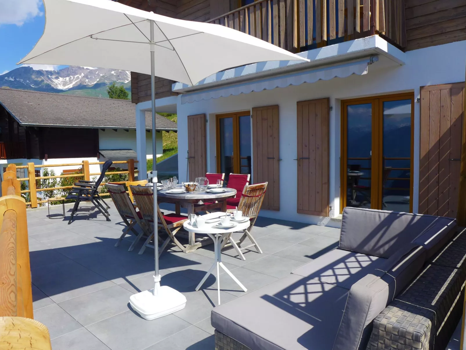 Chalet La Délège-Buiten