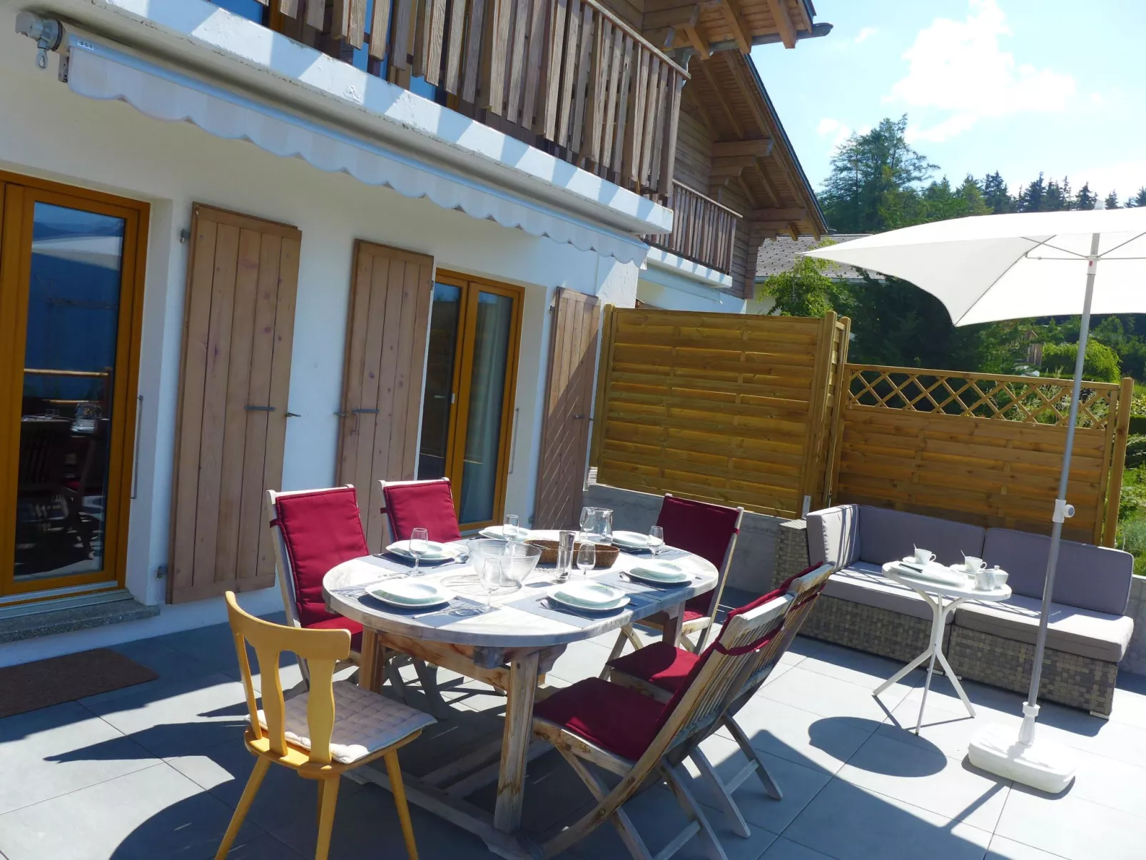 Chalet La Délège-Buiten