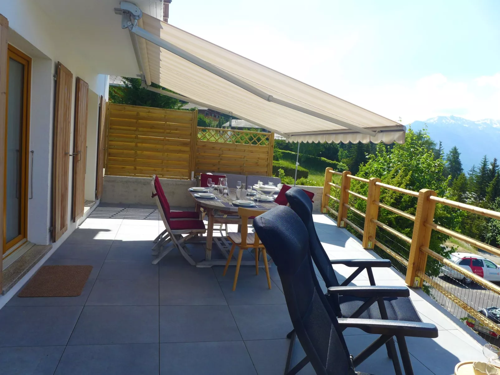 Chalet La Délège-Buiten