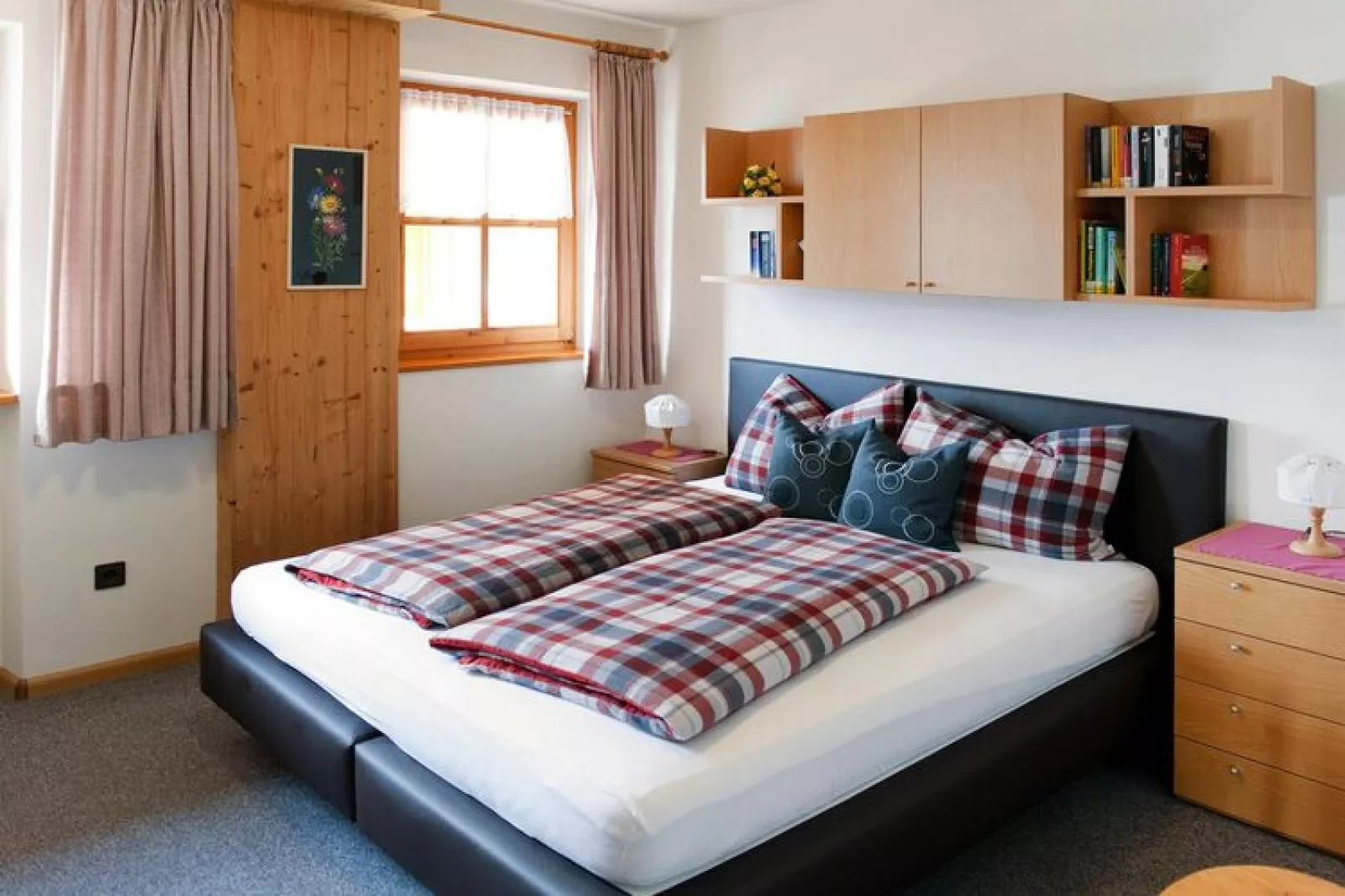 Niedermunthof Villnöß - Fermeda-Slaapkamer