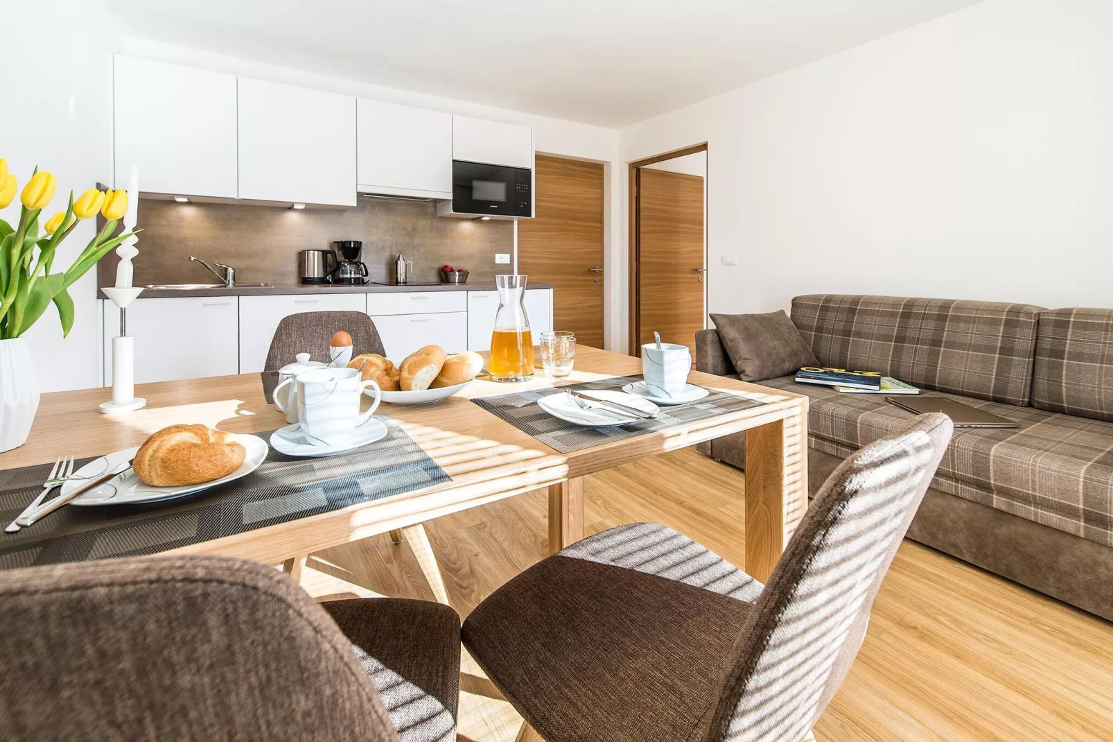 Apartments Etschland - Bilo-Woonkamer