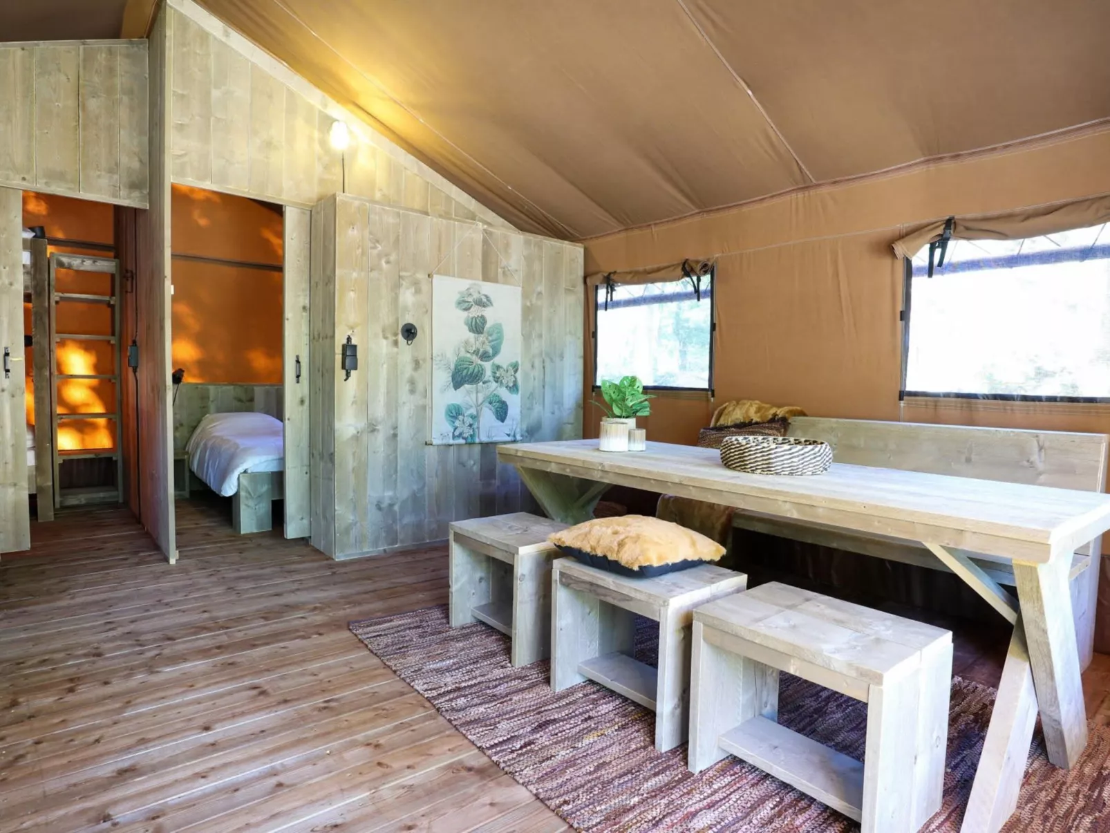 Lodgetent 5-Binnen