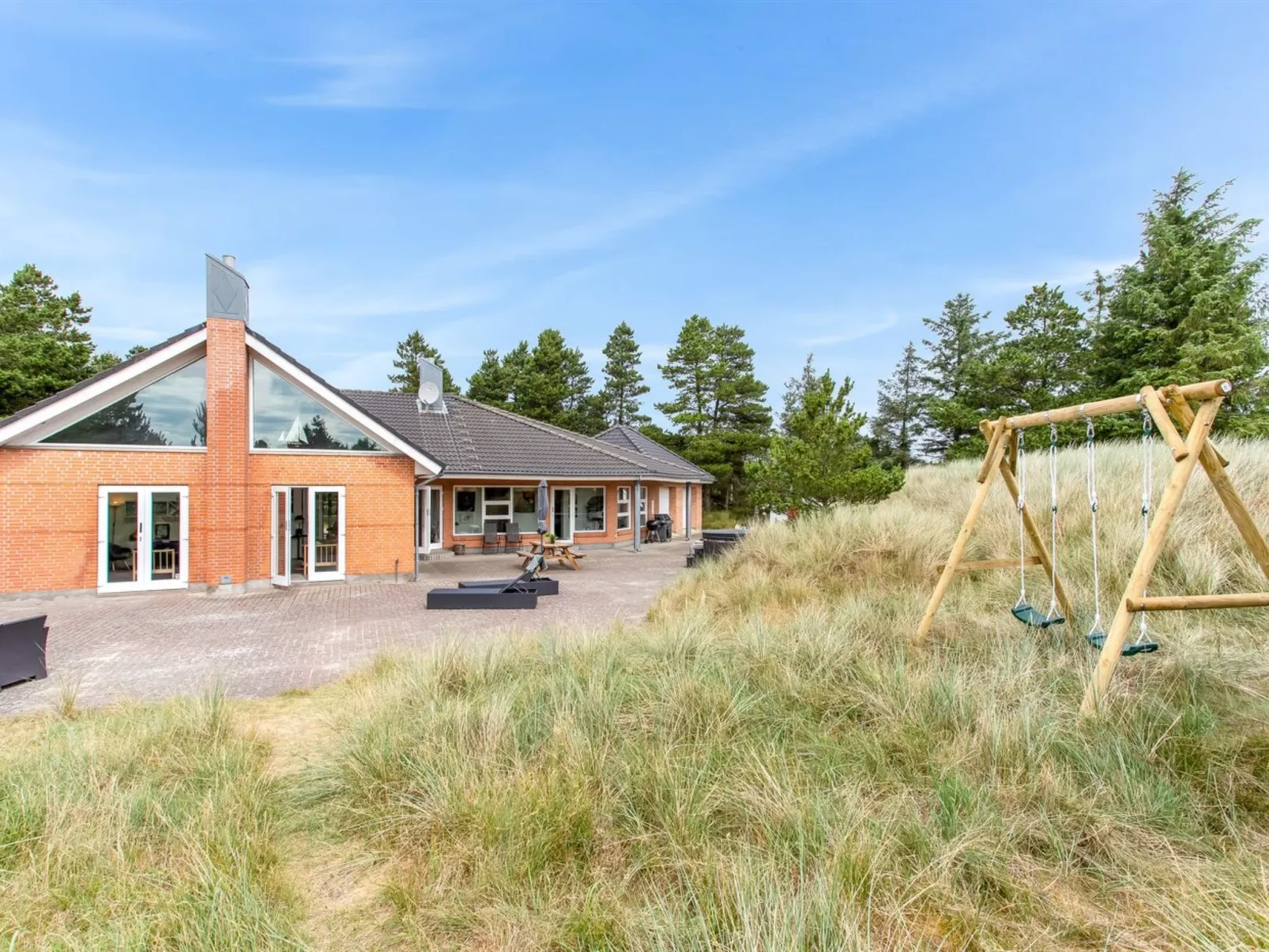 "Sjamme" - 1.2km from the sea-Buiten