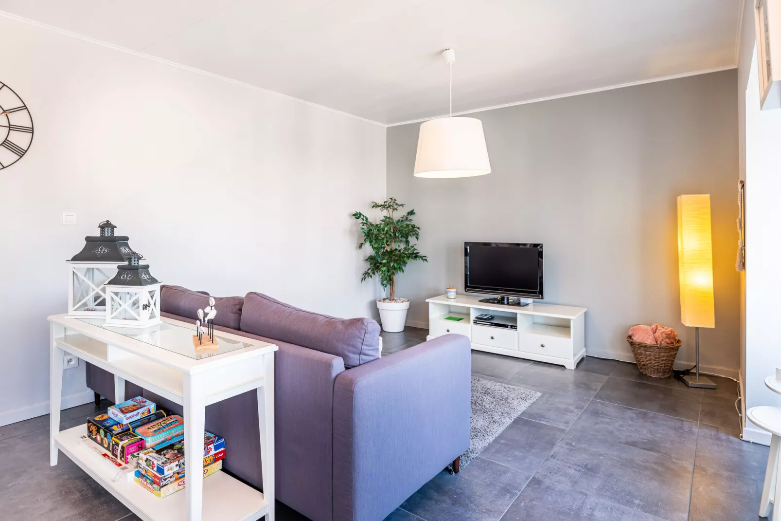 Les 4 mouettes app 402-403-Woonkamer