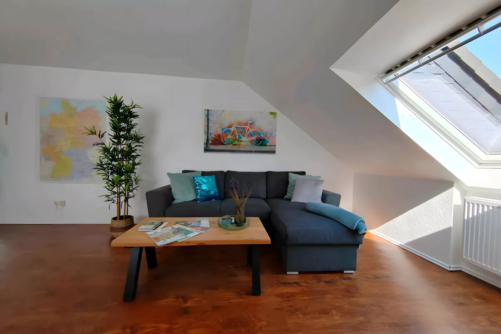 Ferienwohnung Bockwiese-Hahnenklee-Woonkamer