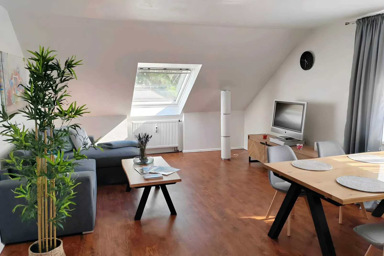Ferienwohnung Bockwiese-Hahnenklee-Woonkamer