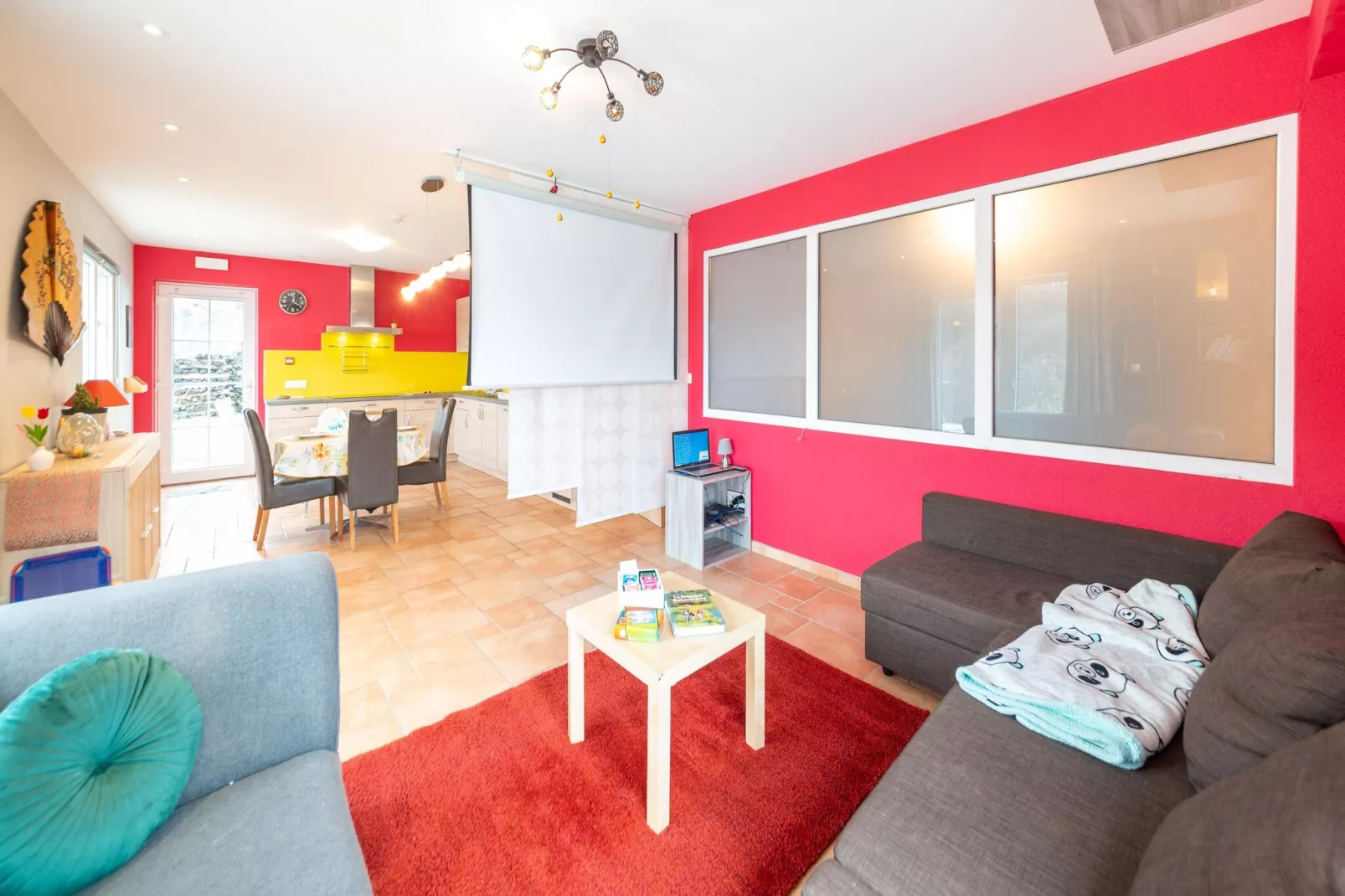 Magnifique studio pour 4 adultes avec Sauna-Woonkamer