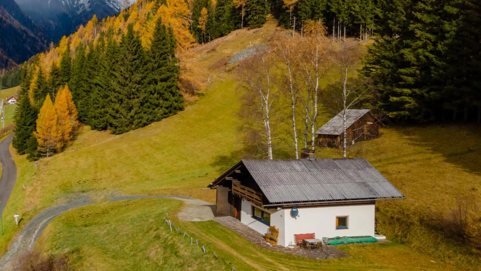 Jagerhütte-Gebieden zomer 1km