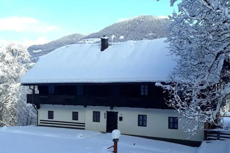 Grafhube Appartements - ganzes Haus-Exterieur winter