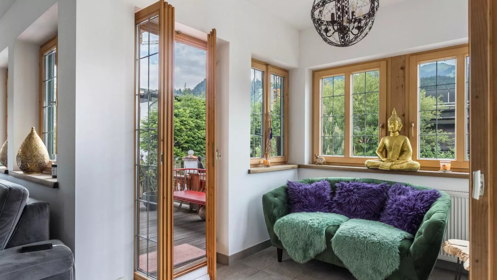 Villa Kitz Kombination-Woonkamer