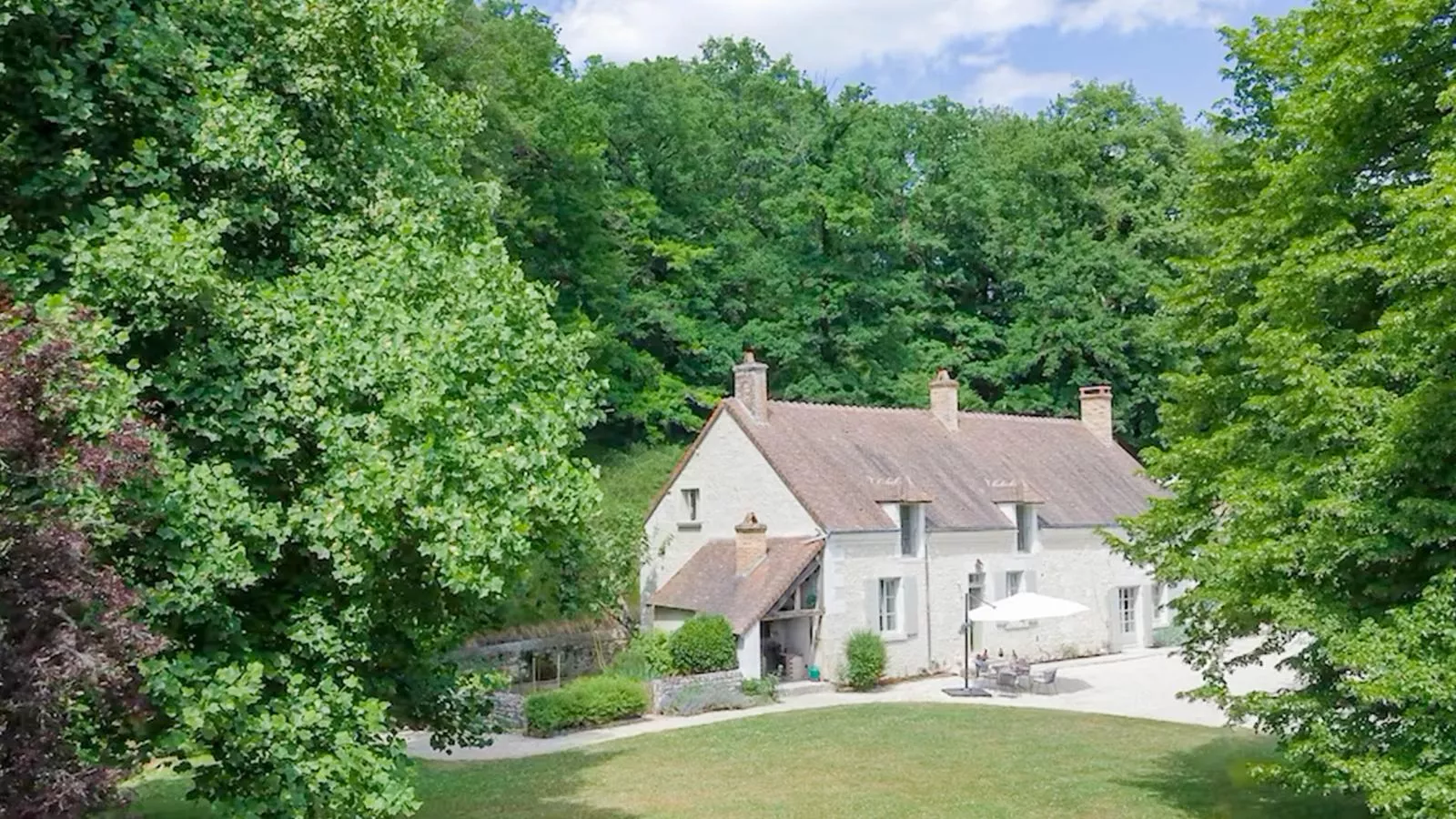 Moulin du 18ieme siècle-Buitenkant zomer
