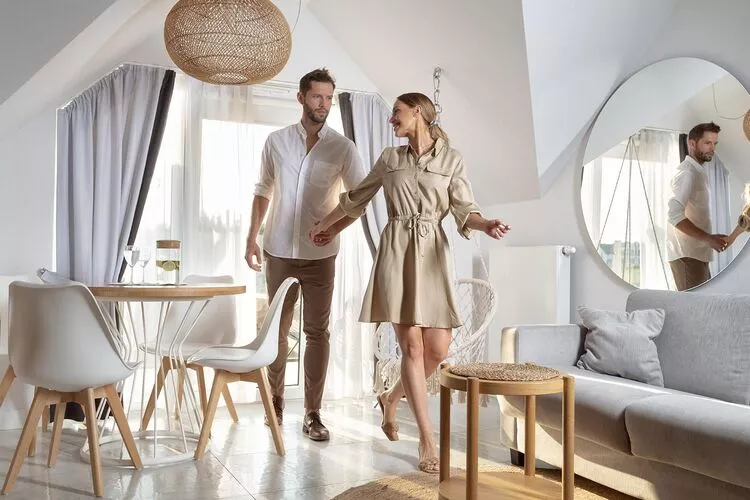 Apartament wakacyjny Sarbinowo-Woonkamer