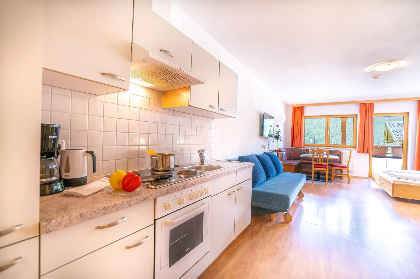 Apartment 1-Woonkamer