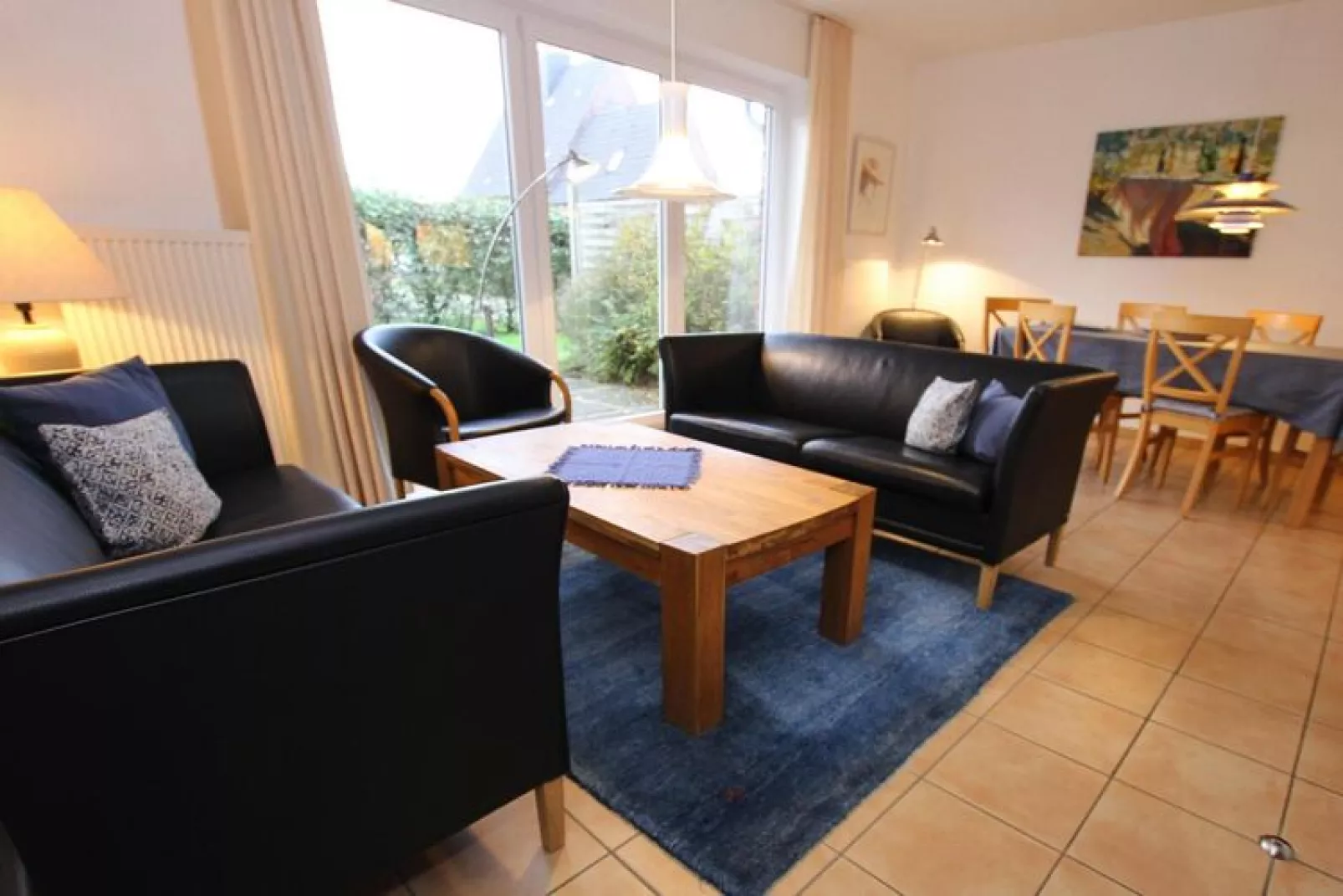 Reihenhaus Deichblick 2 Pers St Peter - Ording - Woonkamer