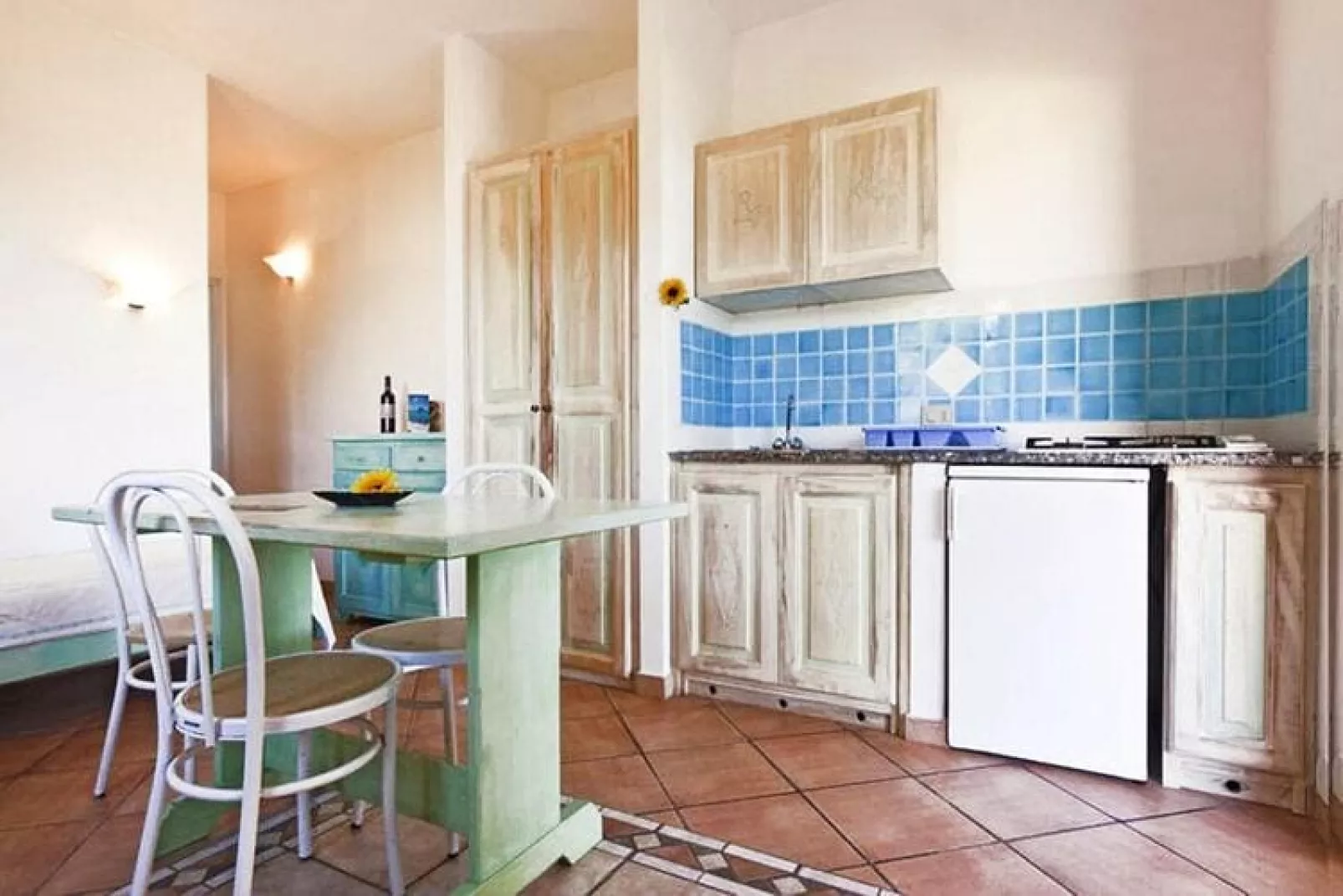 Holiday residence Lu Nibareddu, Loiri-Typ B Studio 22 qm Meerblick-Keuken