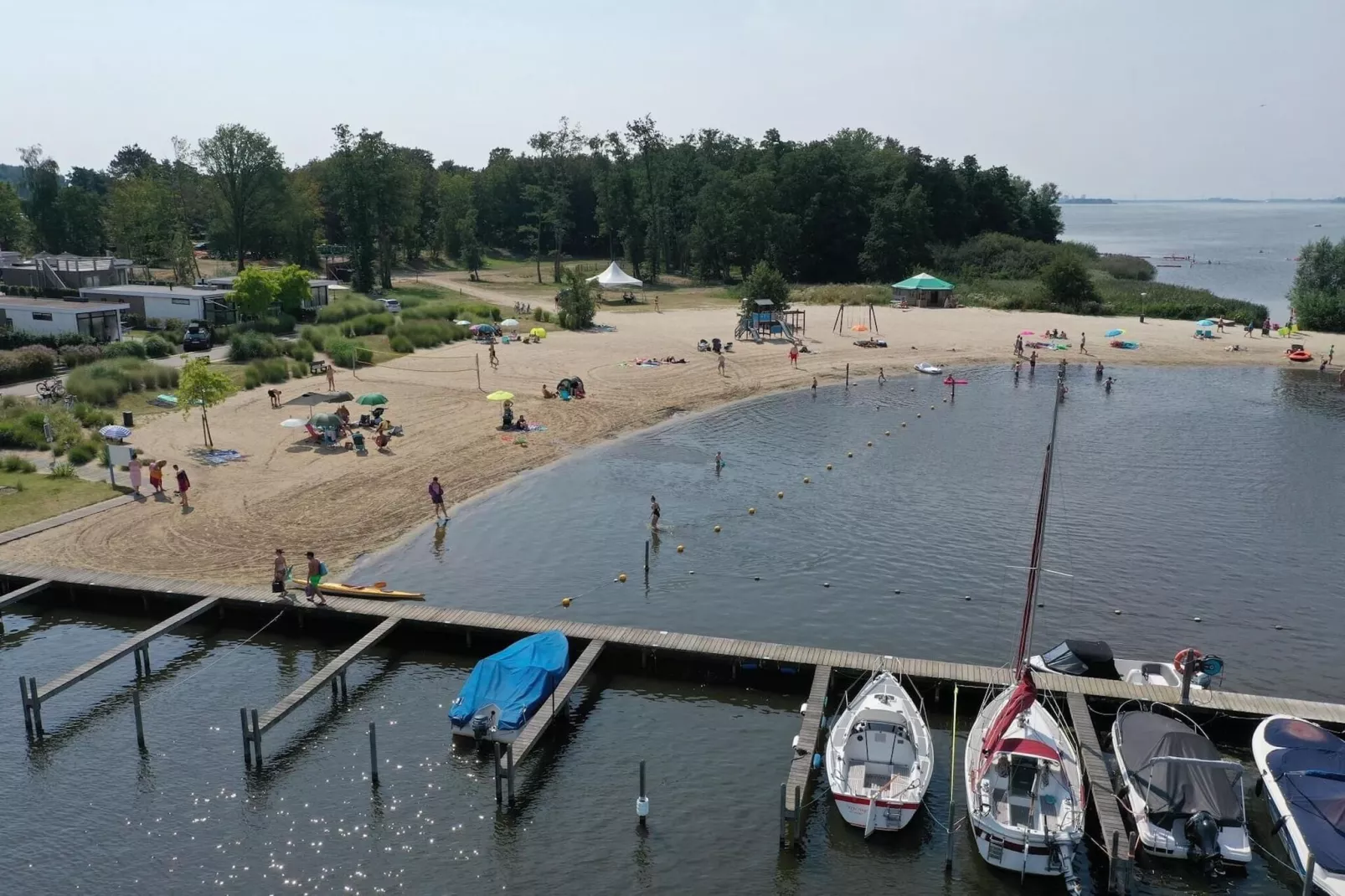 Resort Veluwemeer 9-Gebieden zomer 1km