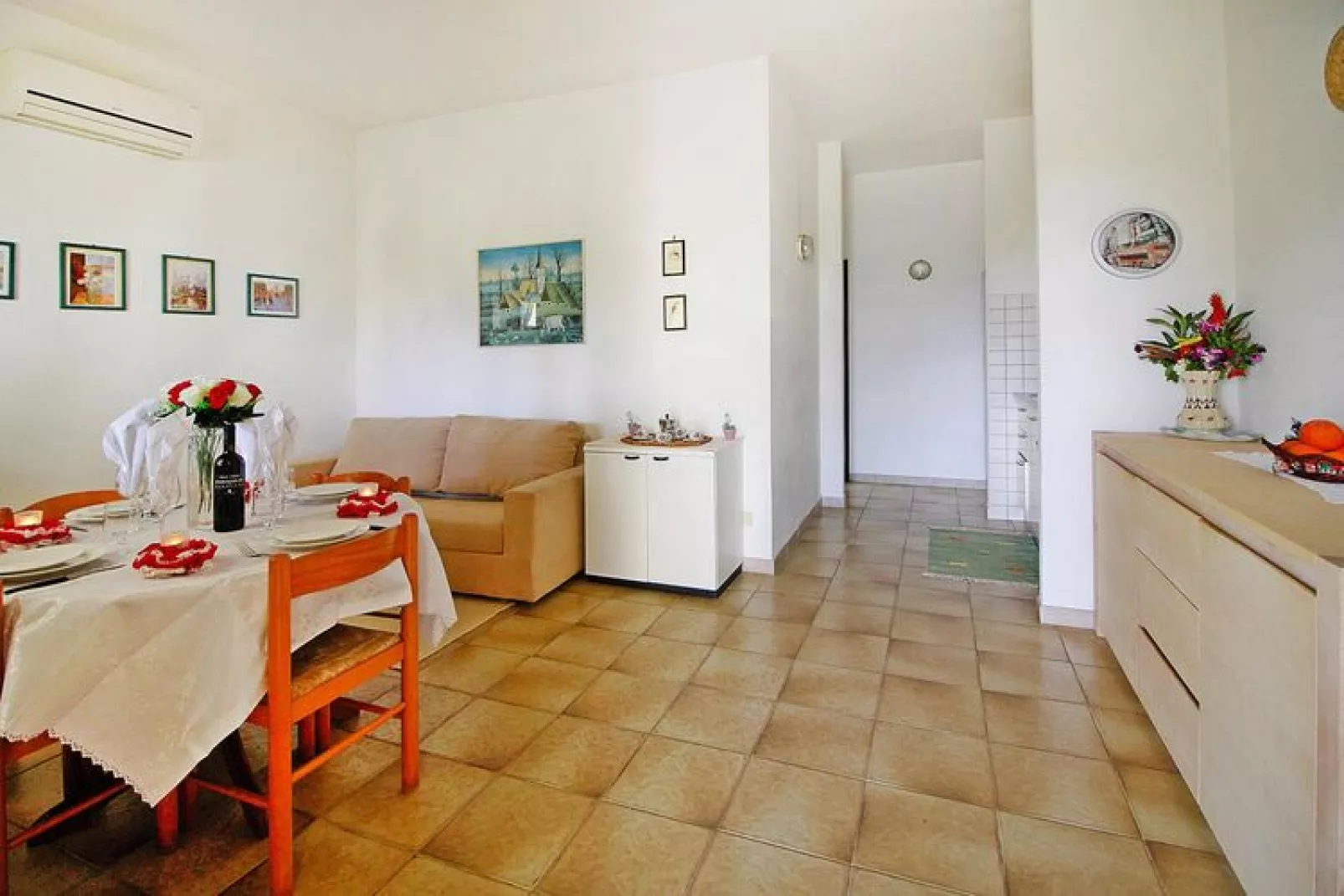 Appartement in Costa Rei-Woonkamer