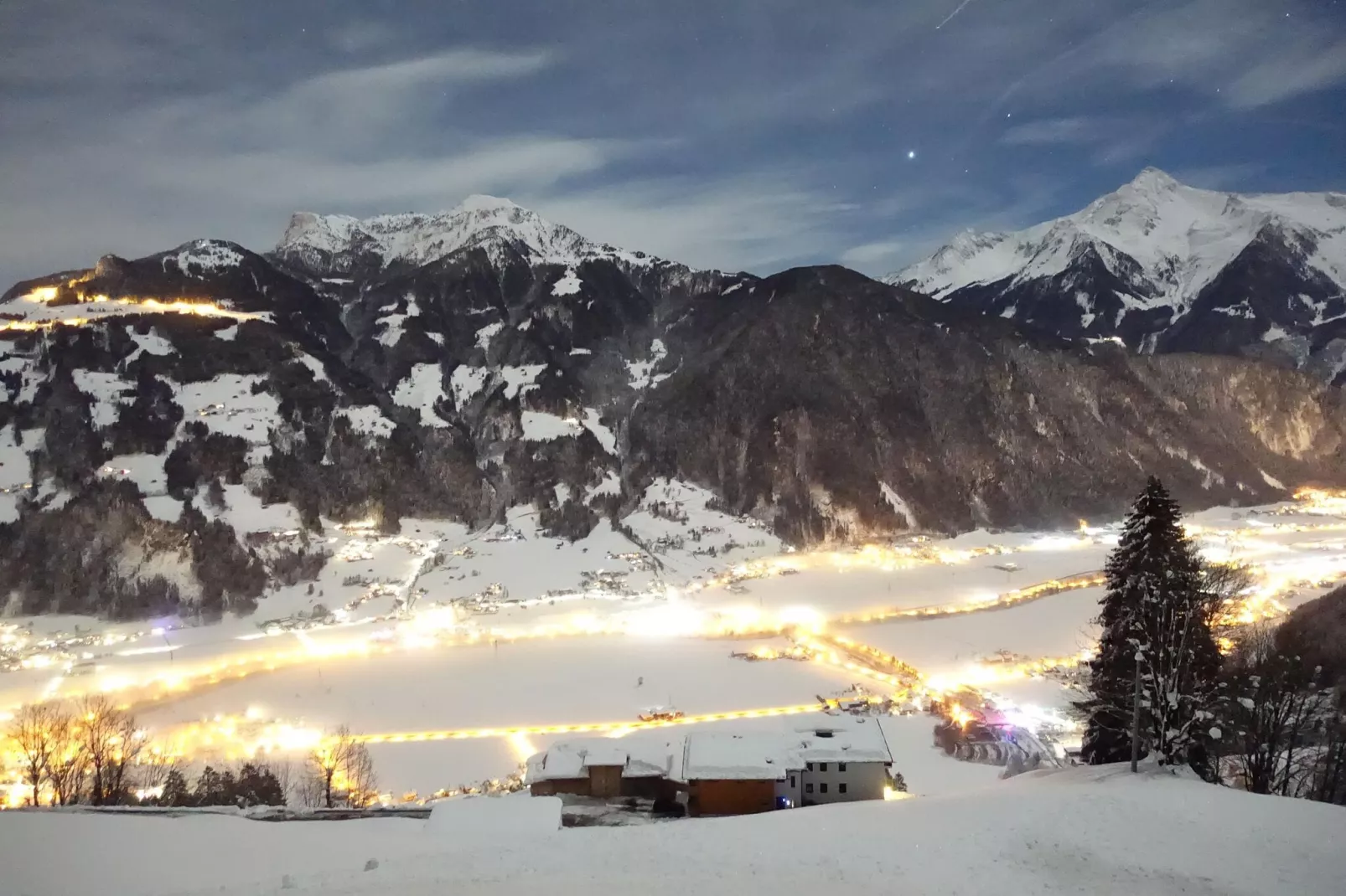 Haus Perler-Gebied winter 5km