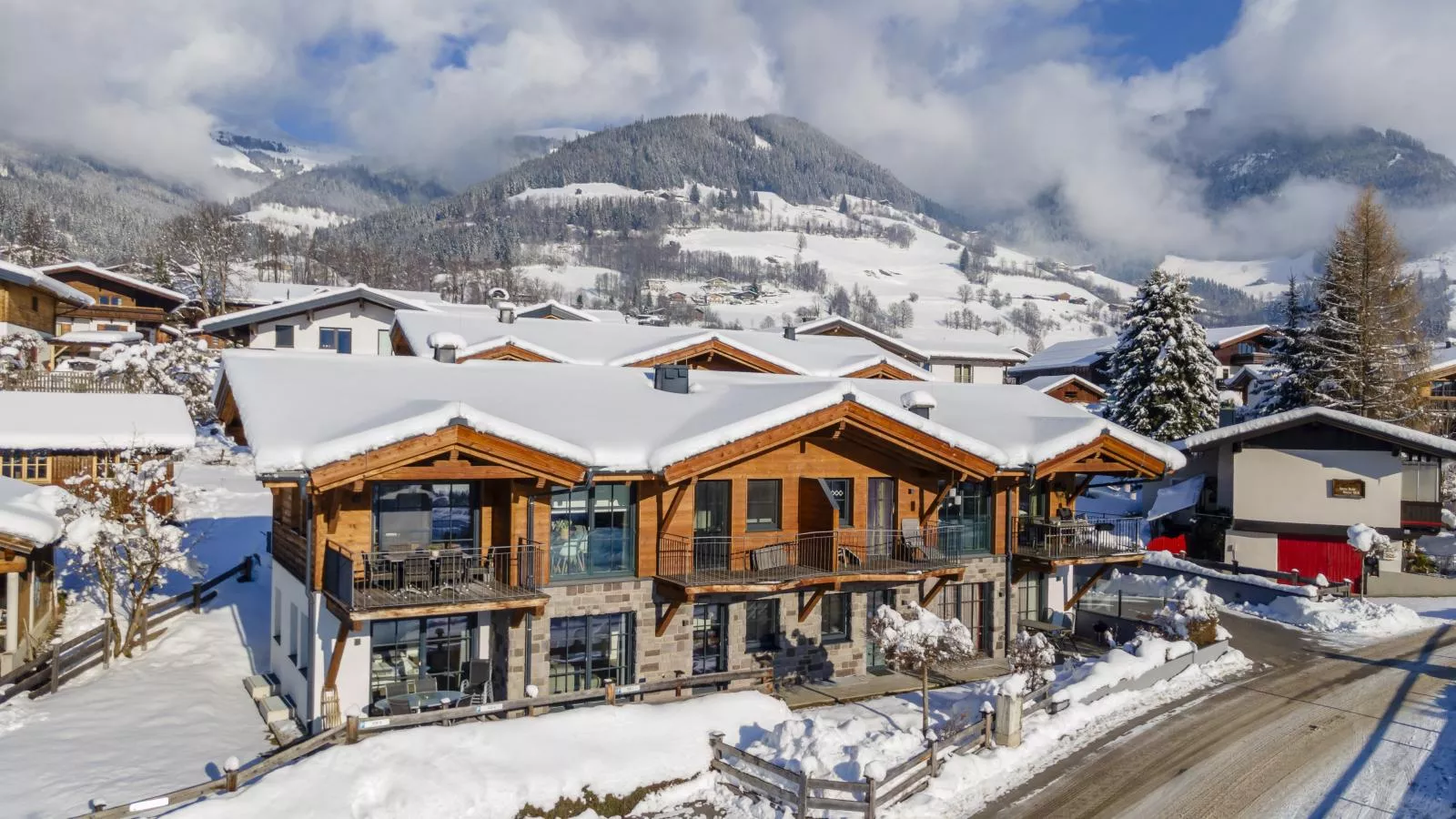 Luxury Tauern Suite Walchen Kaprun 8-Exterieur winter
