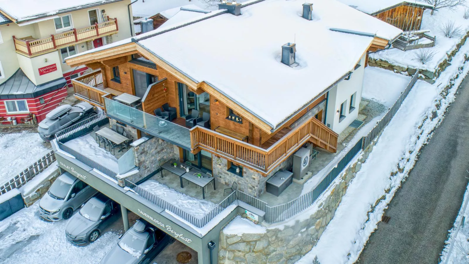 Tauernlodge Berglust-Exterieur winter