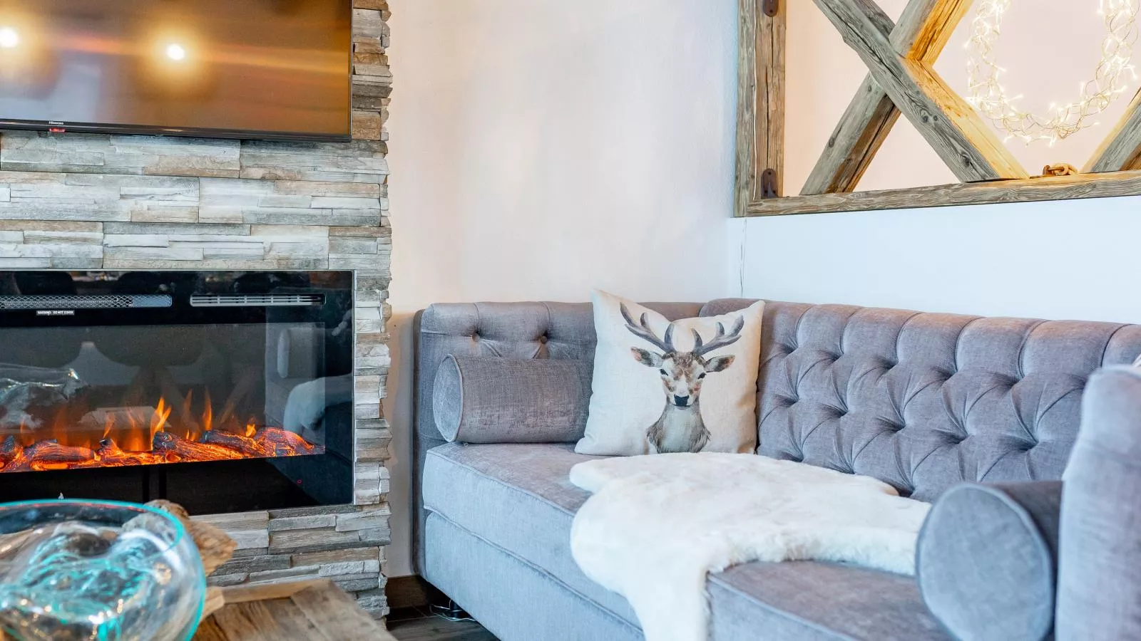 Tauernlodge Wagrain Edelweiss 42E-Woonkamer