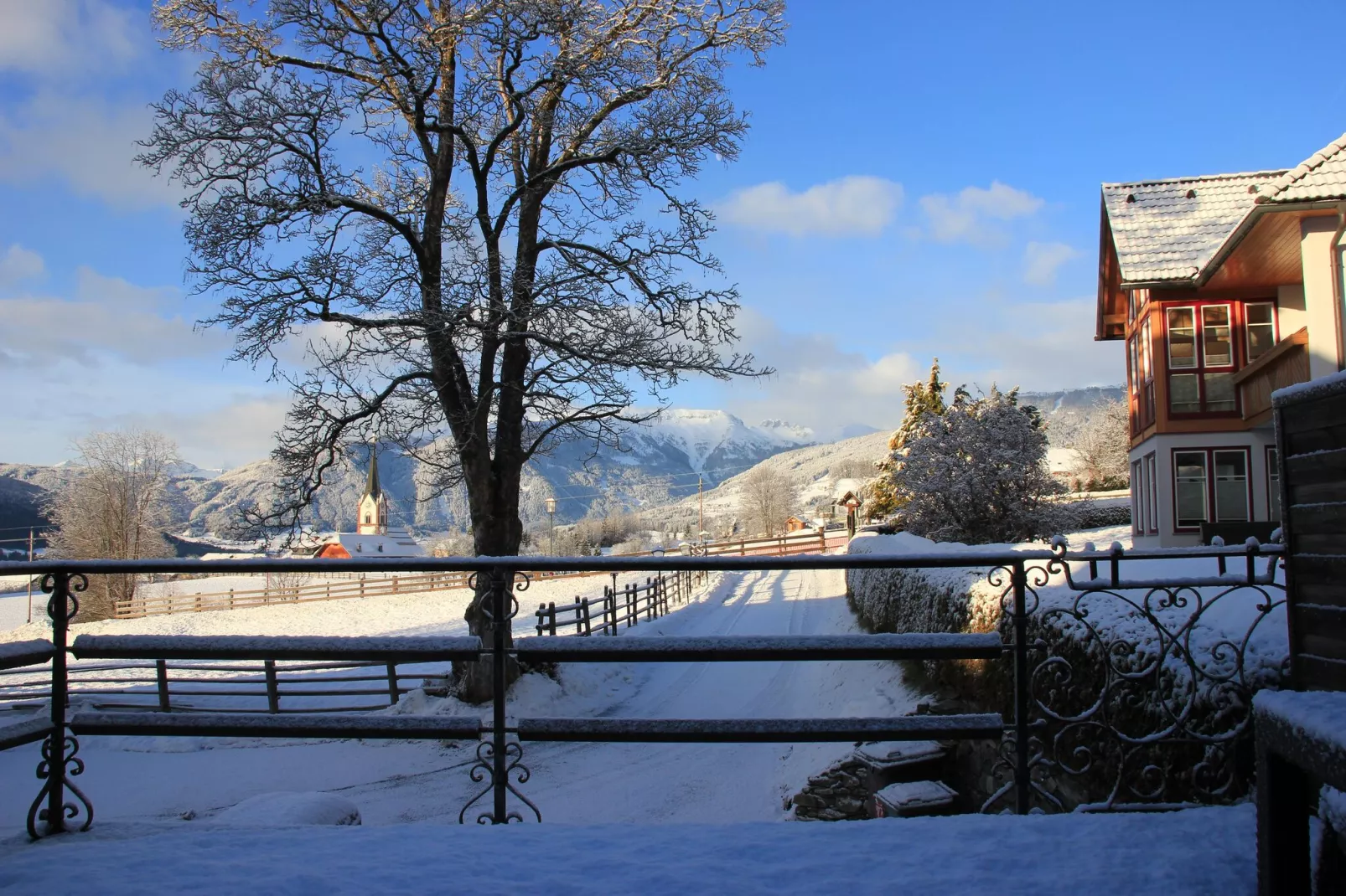 Chalet Mariapfarr-Tuin winter