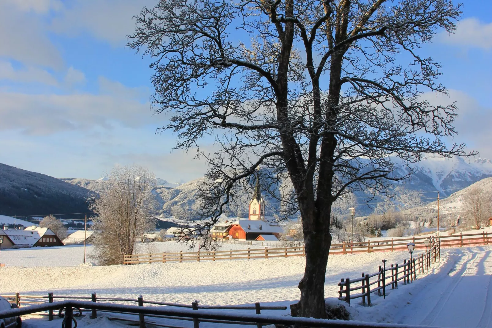 Chalet Mariapfarr-Gebied winter 1km