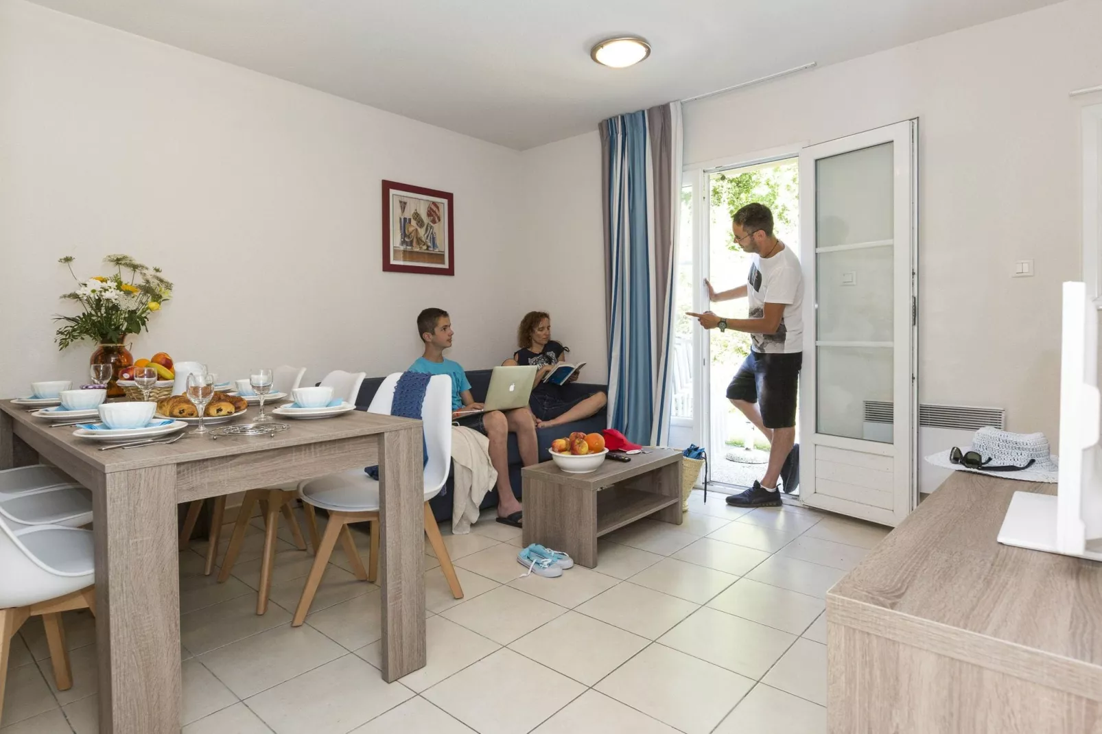 Résidence Le Domaine de l'Emeraude 3-Woonkamer