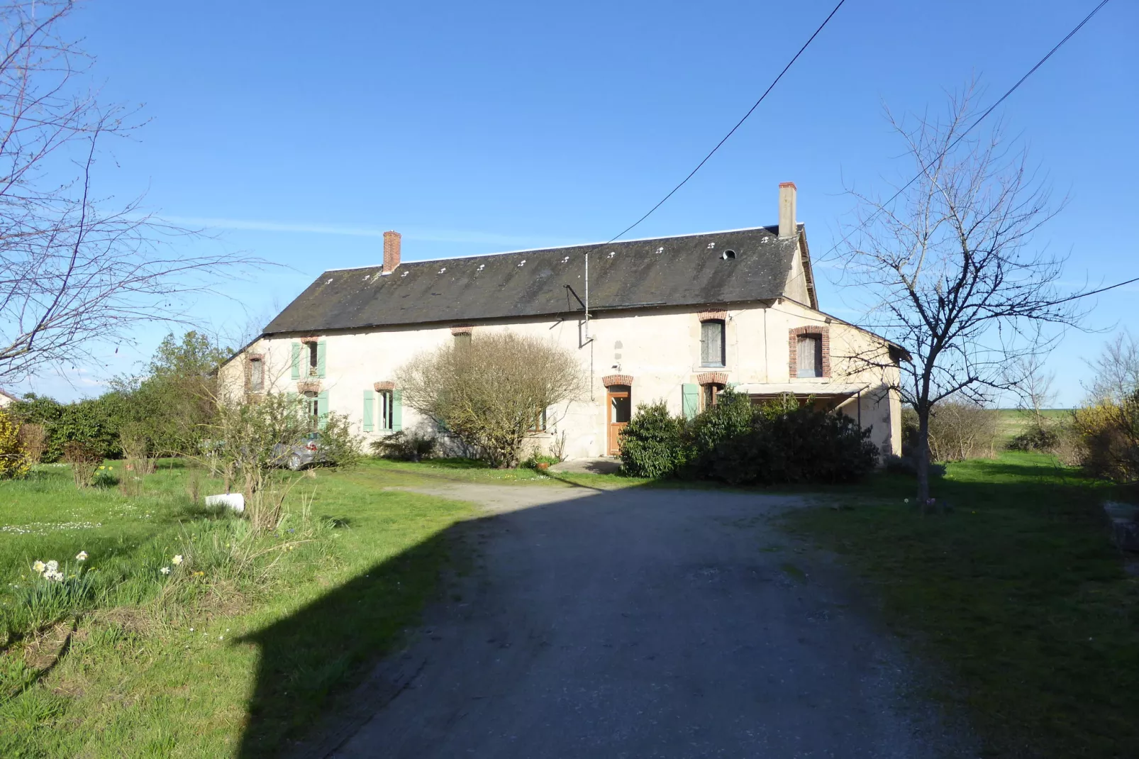 Gite 6 pers près de Châteauroux-Buitenkant zomer