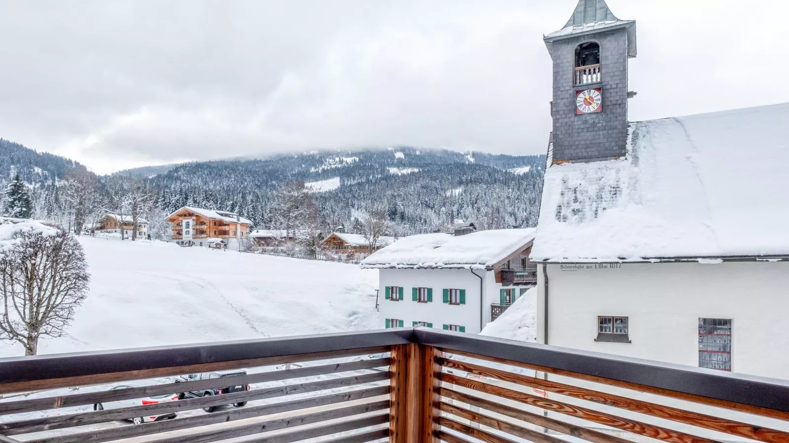 Edelweiss top 7-Uitzicht winter