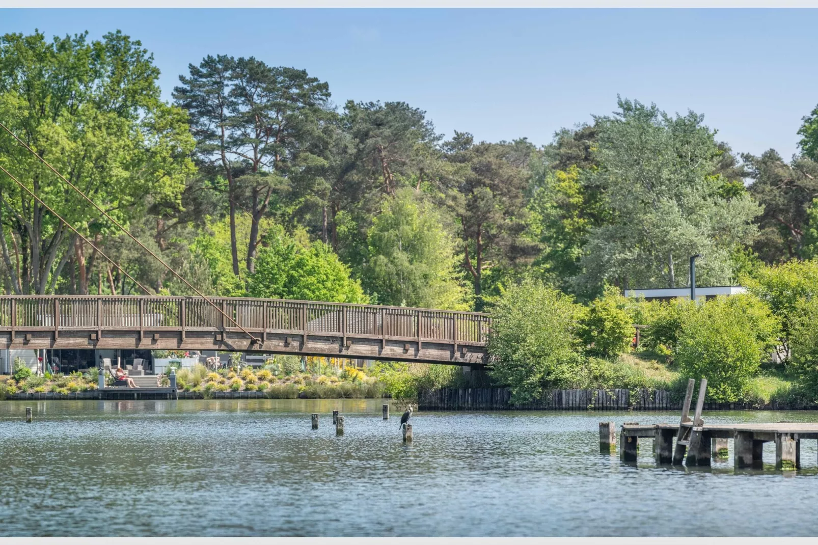 Resort Zilverstrand 12-Gebieden zomer 1km