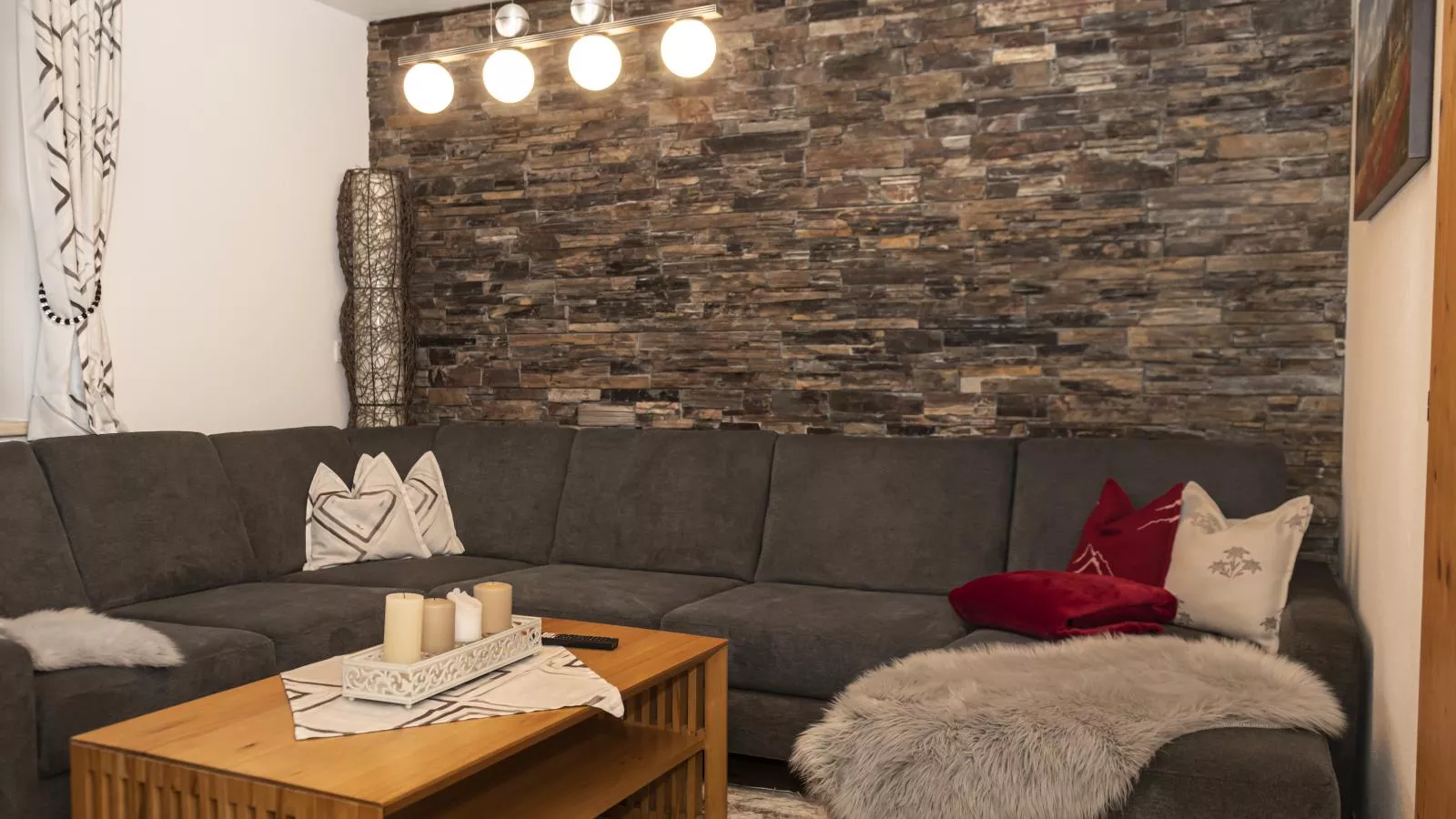Apartment Gartentraum-Woonkamer