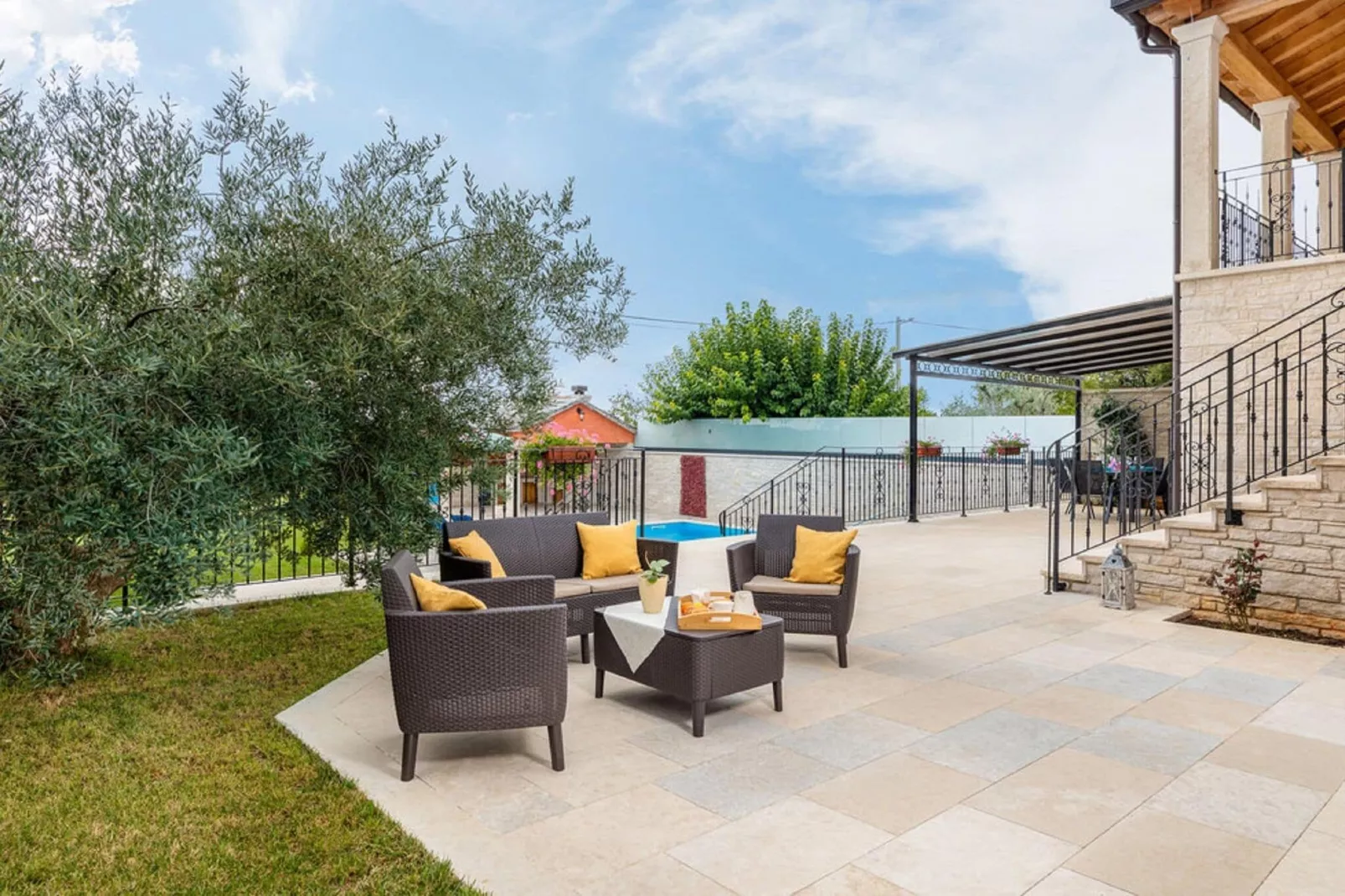 Villa Cristian-Terrasbalkon