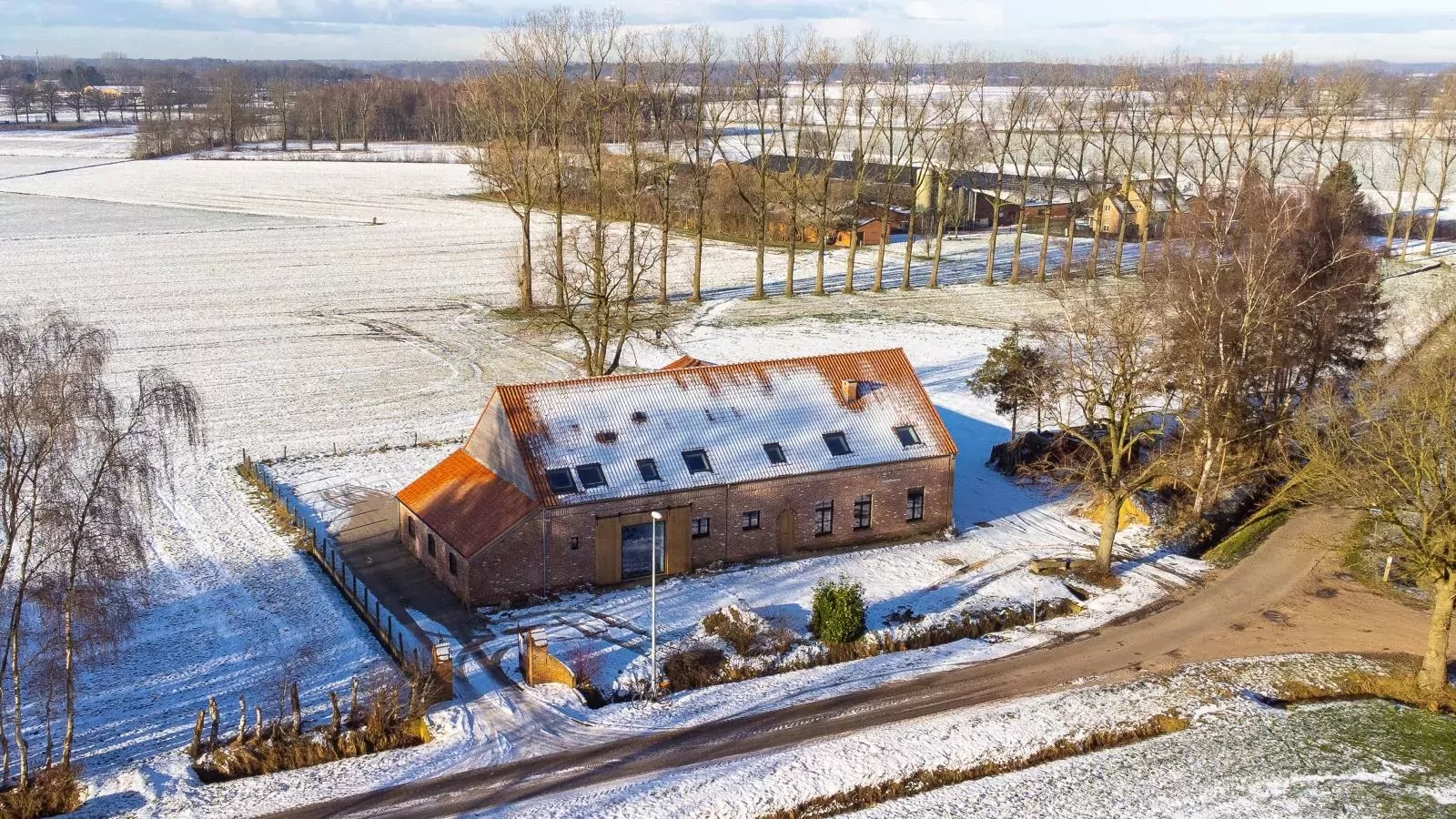 Lindehoeve-Exterieur winter