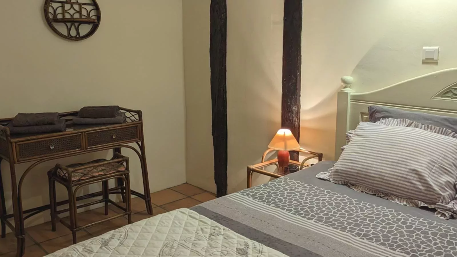 Gite Cottage-Slaapkamer